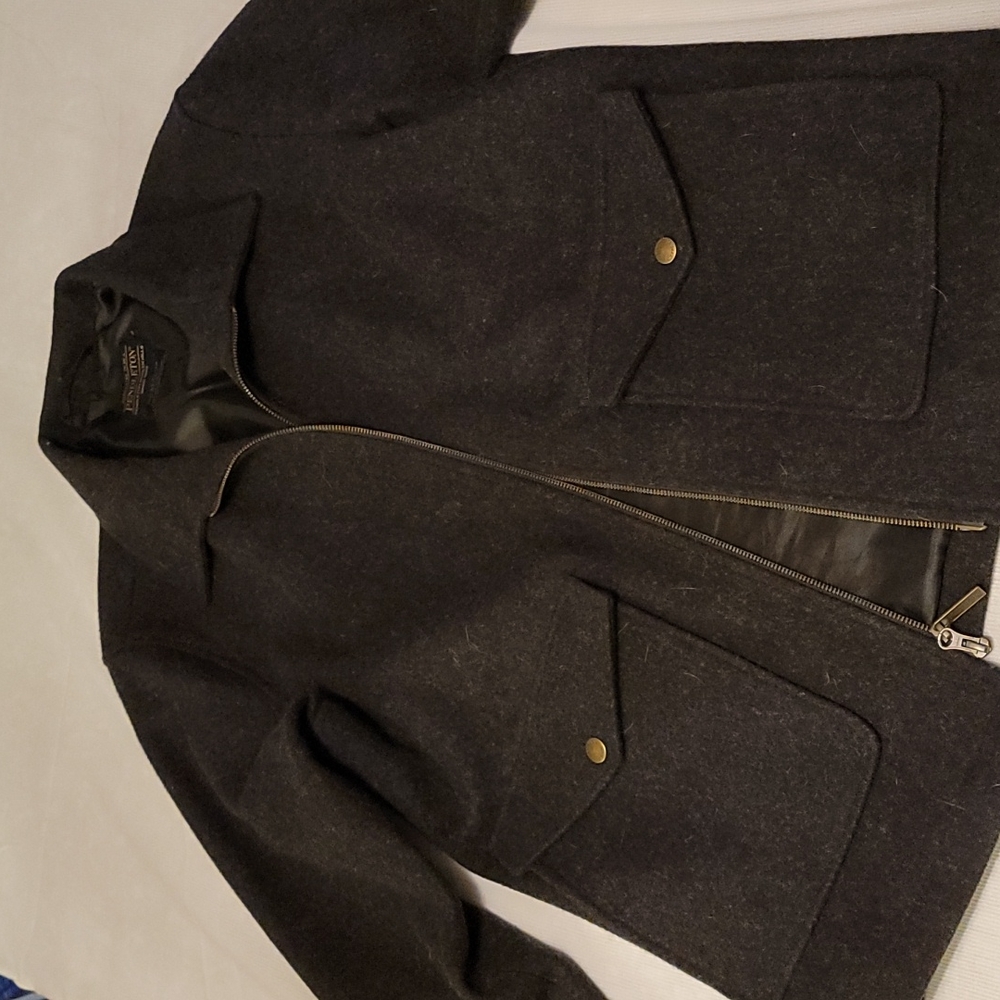 Men's Gray Pendleton Jacket, Size M